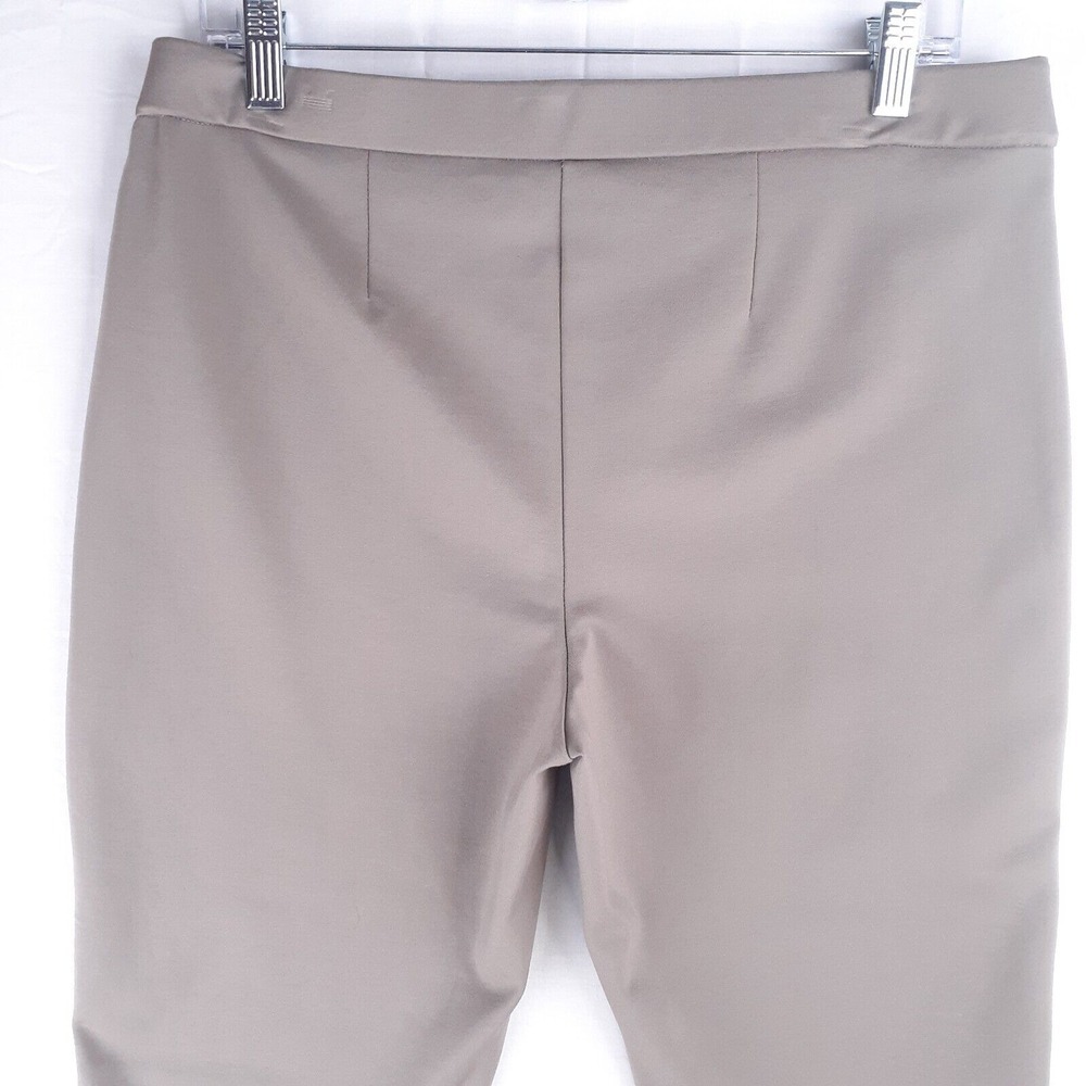 Chicos‎ Womens Beige Taupe Suede Front Ponte Leggings Pants Size12 - Picture 4 of 10